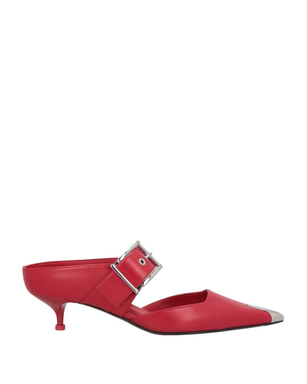 McQueen Red Mules & Clogs
