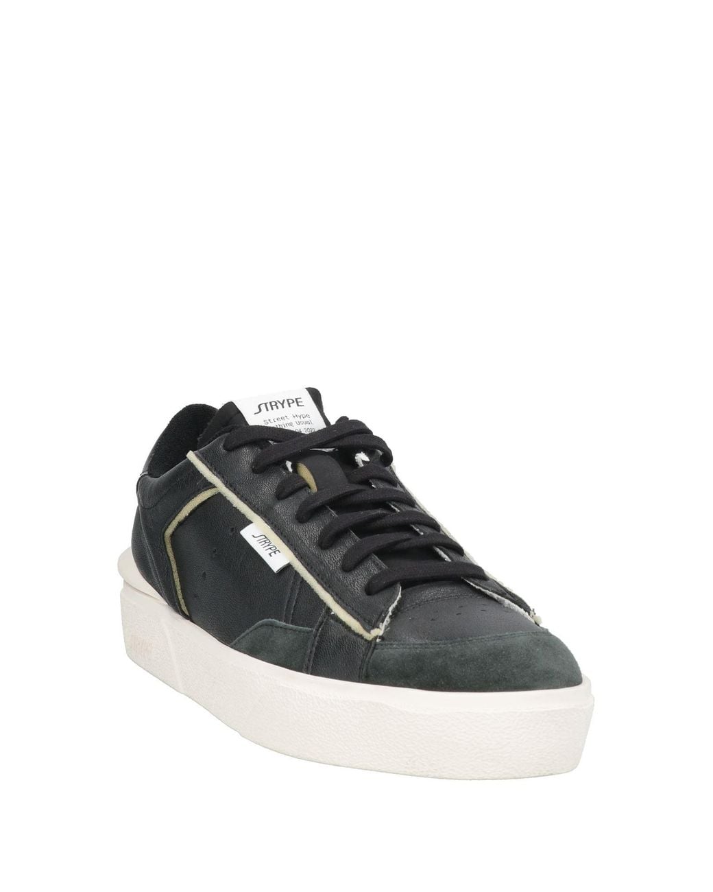 Strype Black Sneakers Leather for men