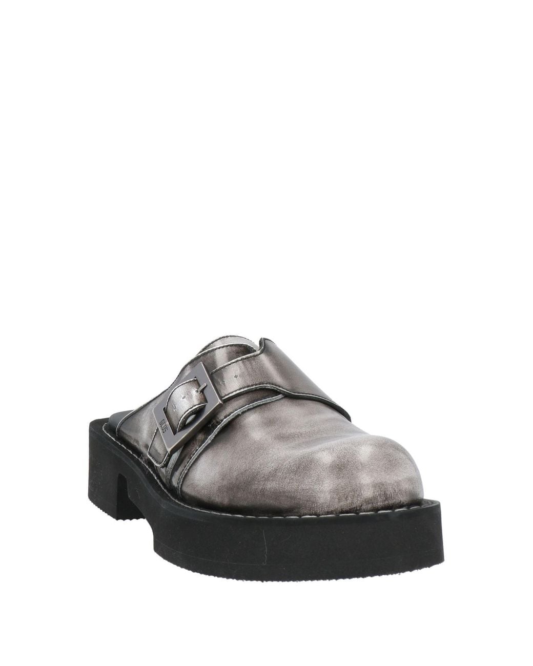 GCDS x CLARKS Gray Mules & Clogs for men