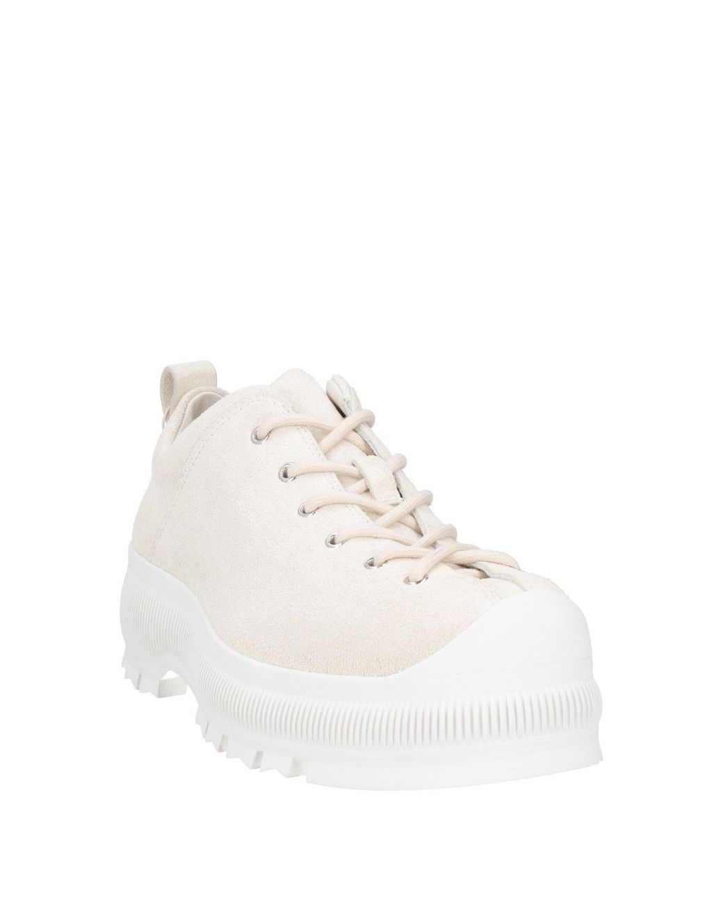 Jil Sander Natural Sneakers Calfskin for men