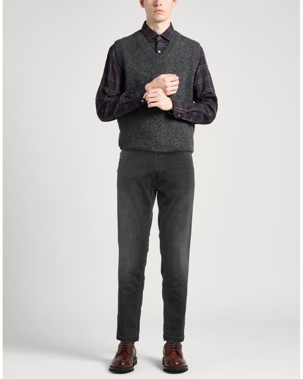 PT Torino Gray Jeans for men