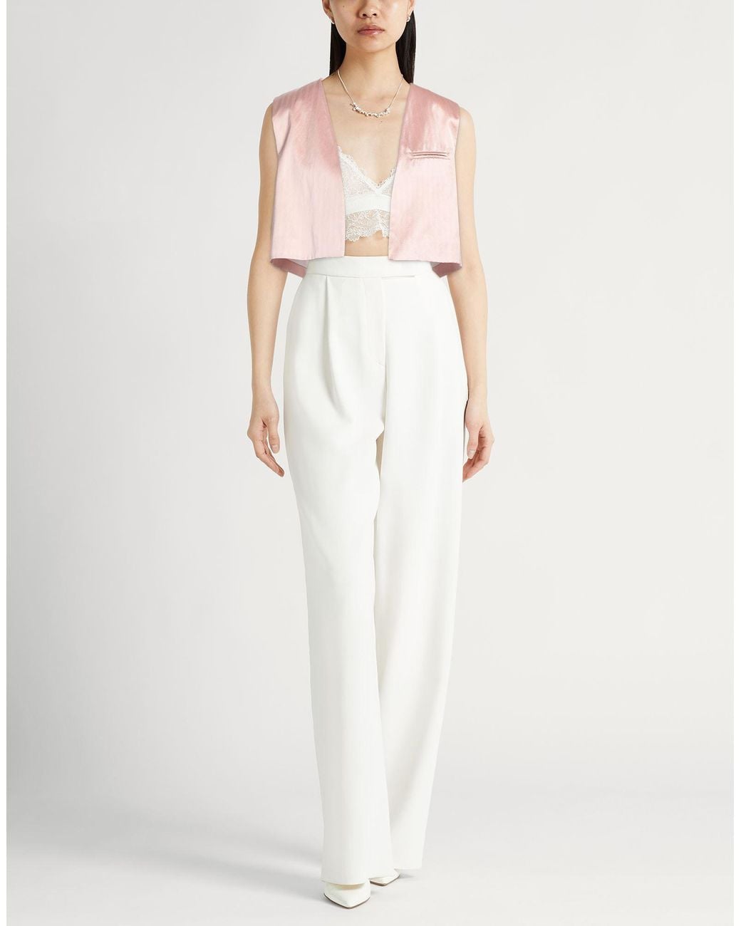 Forte_forte Pink Waistcoat