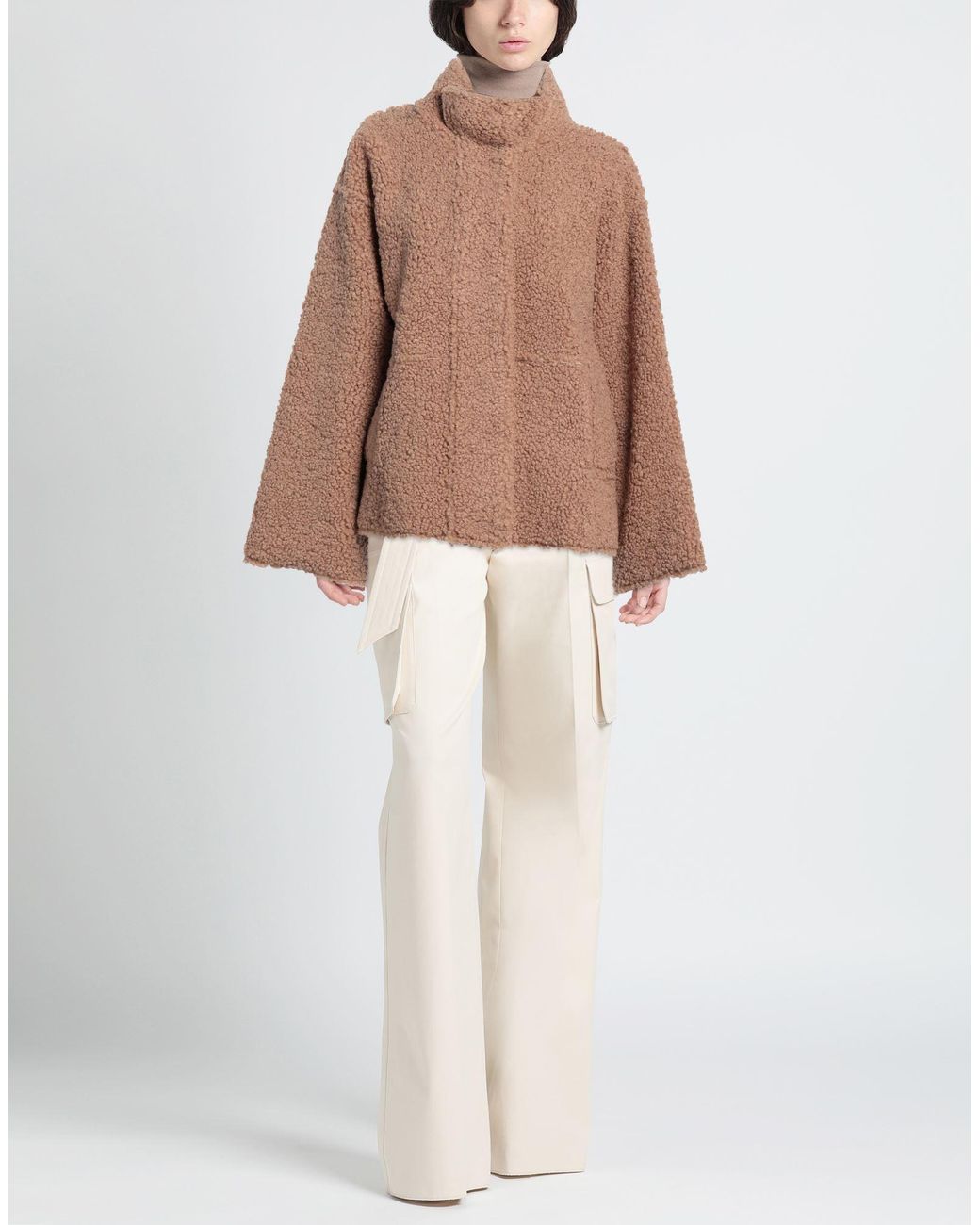Stand Studio Brown Shearling & Teddy
