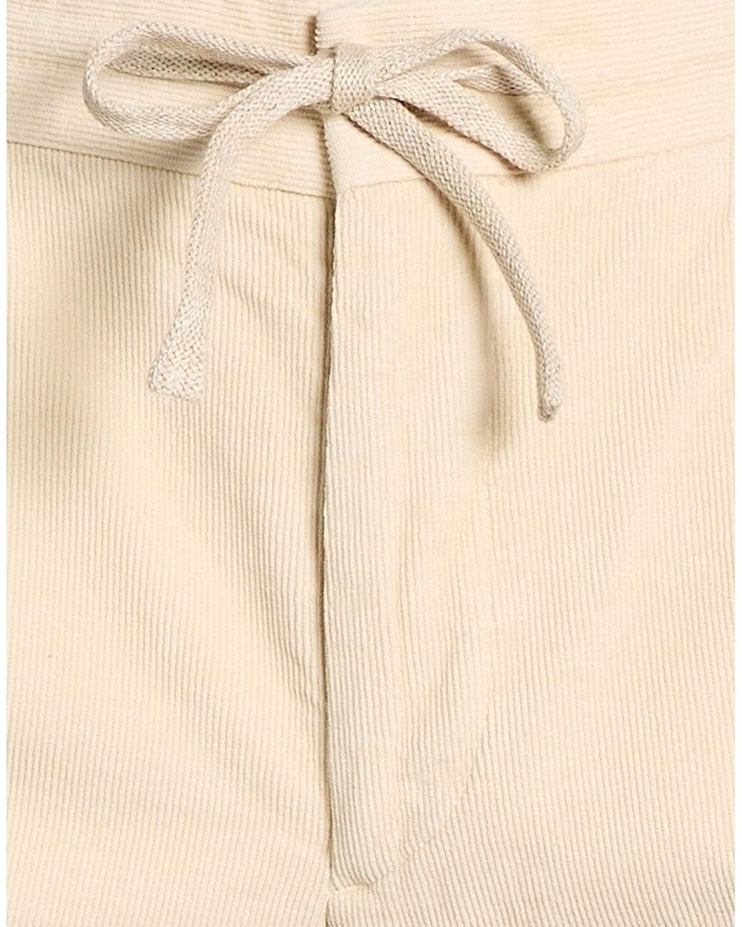 Incotex White Cream Pants Cotton, Elastane for men