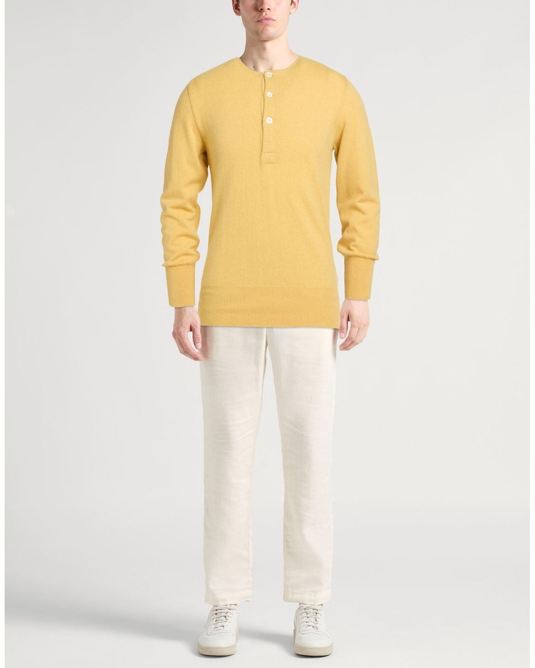 Lardini Yellow Jumper for men