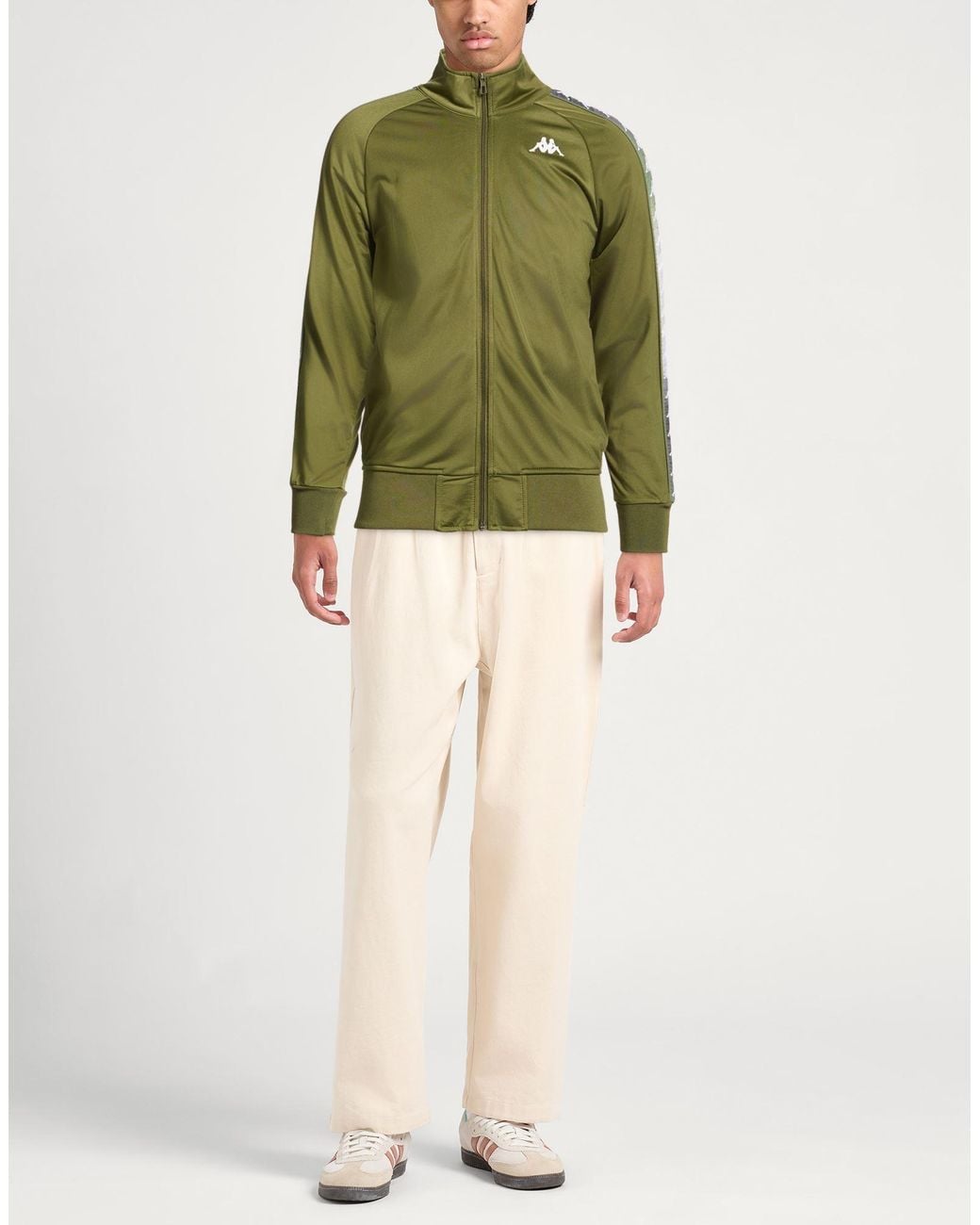 Kappa Green Sweatshirt Polyester for men