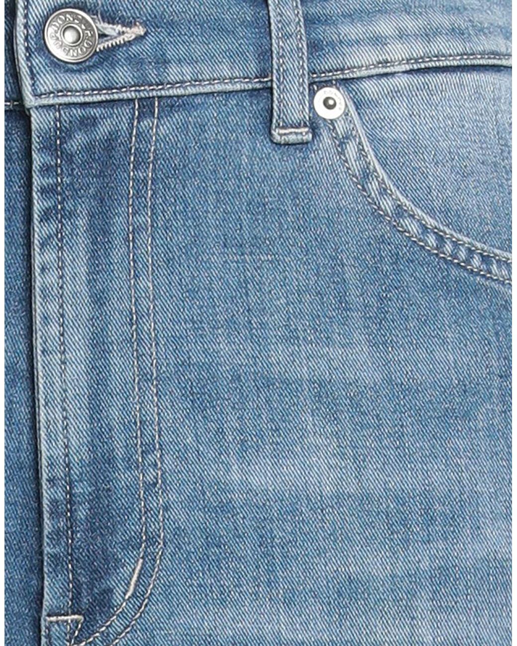 Dondup Blue Jeans Cotton, Elastomultiester, Elastane
