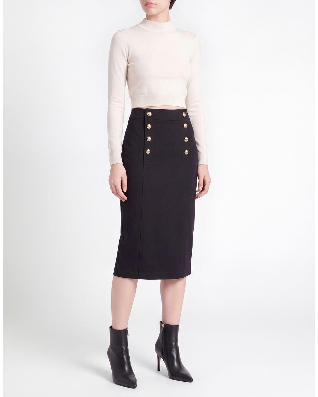 Ralph Lauren Black Midi Skirt