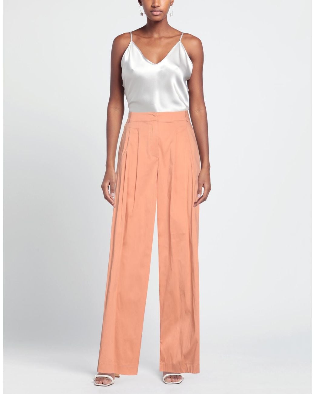 Jijil Orange Trouser