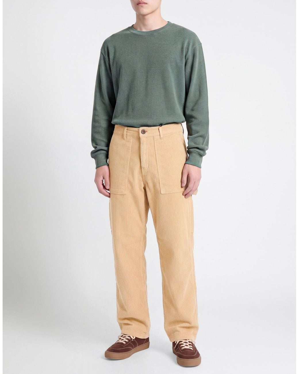 Berna Natural Pants Cotton, Elastane for men