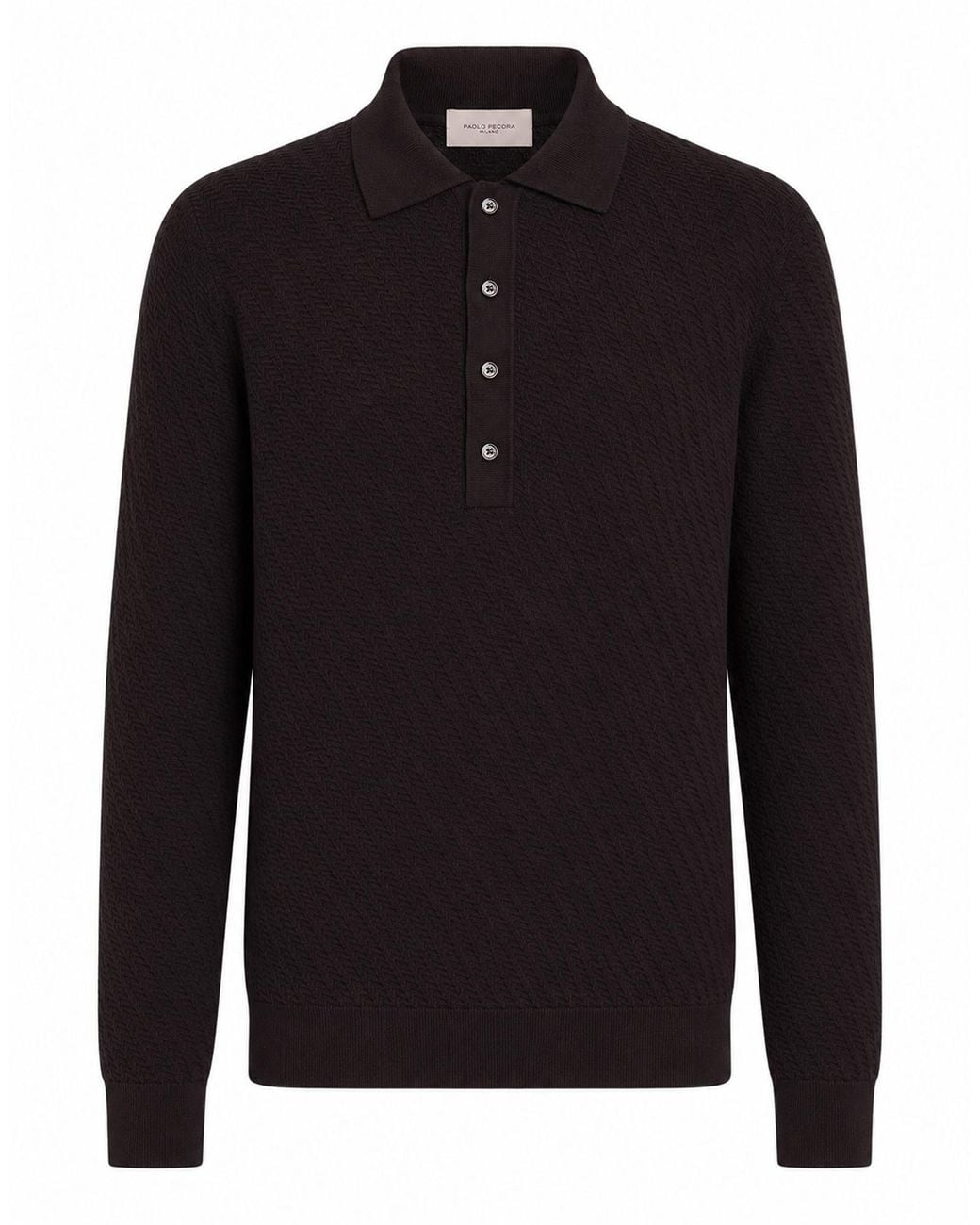 Pullover Paolo Pecora de hombre de color Black