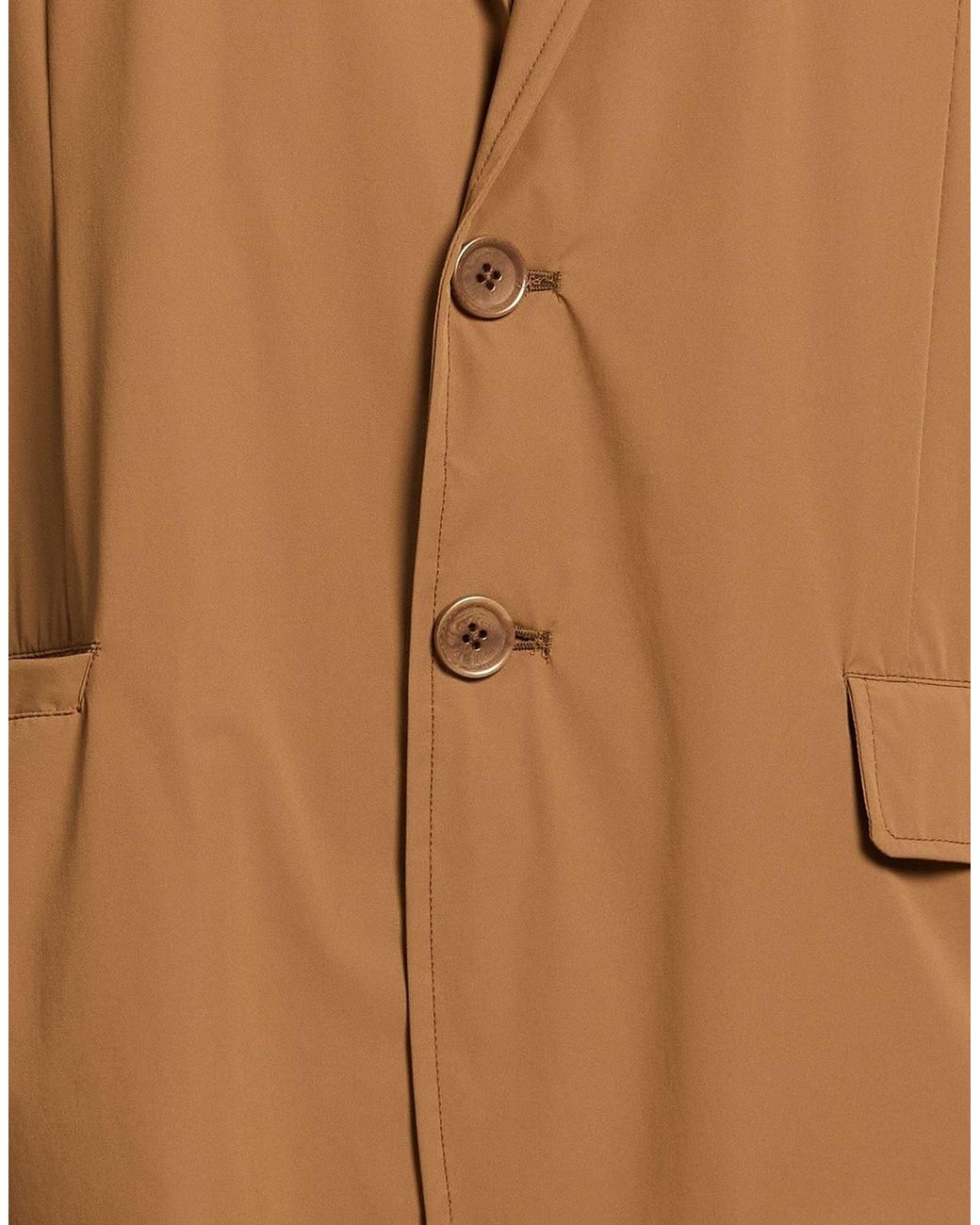 Aspesi Brown Blazer Polyamide, Elastane for men