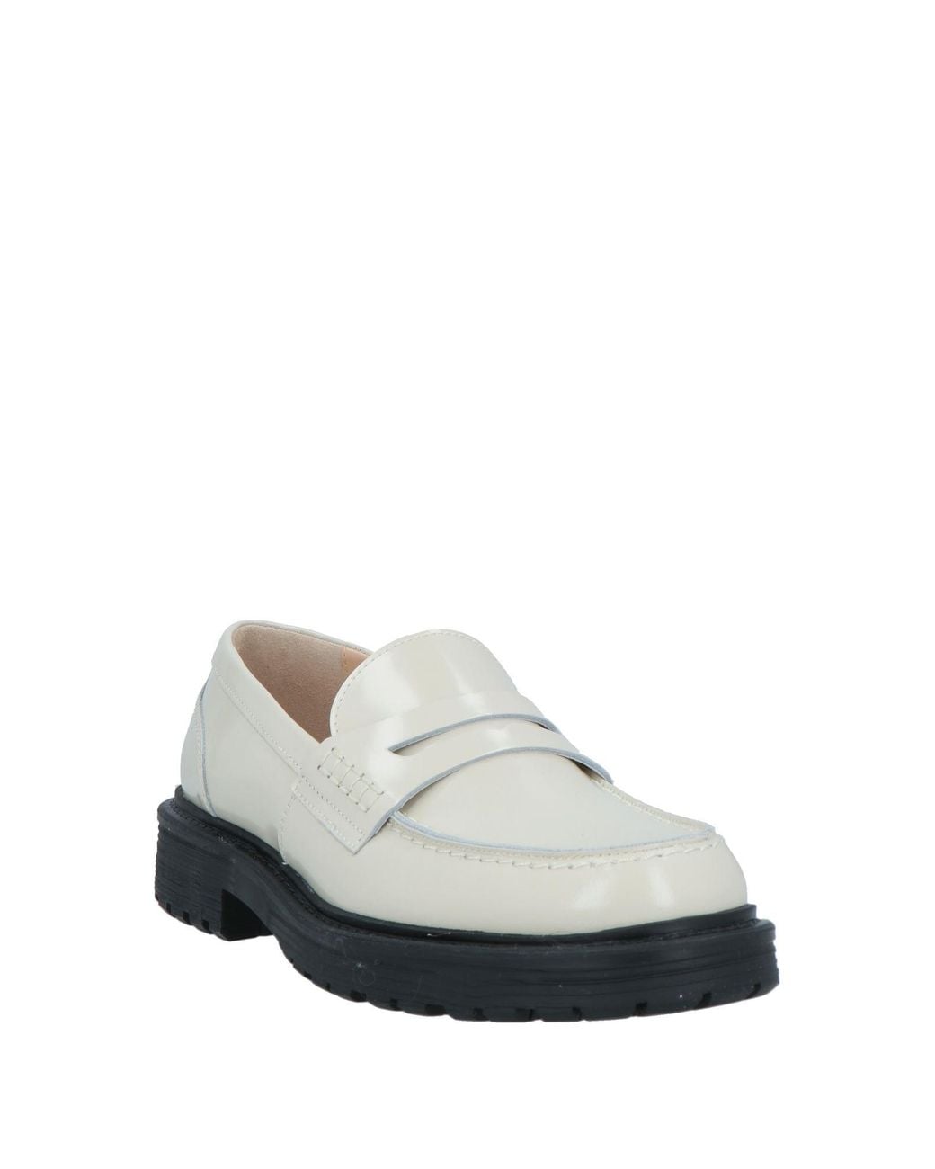 Semicouture White Mokassin
