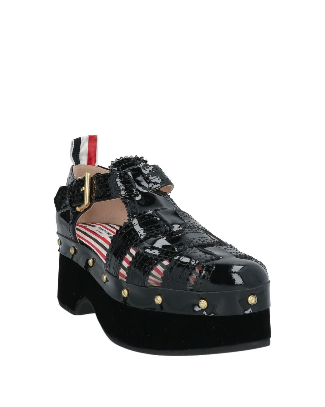 Thom Browne Black Sandale