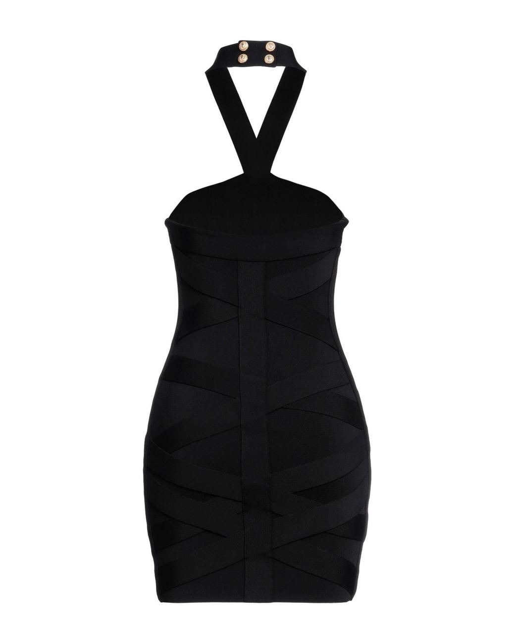Balmain Black Mini Dress