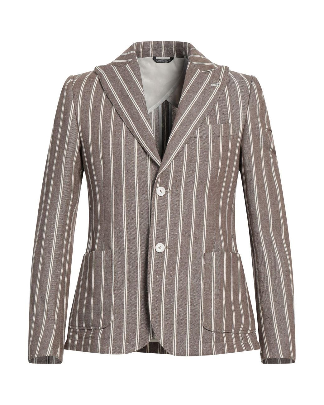 Daniele Alessandrini Brown Blazer for men