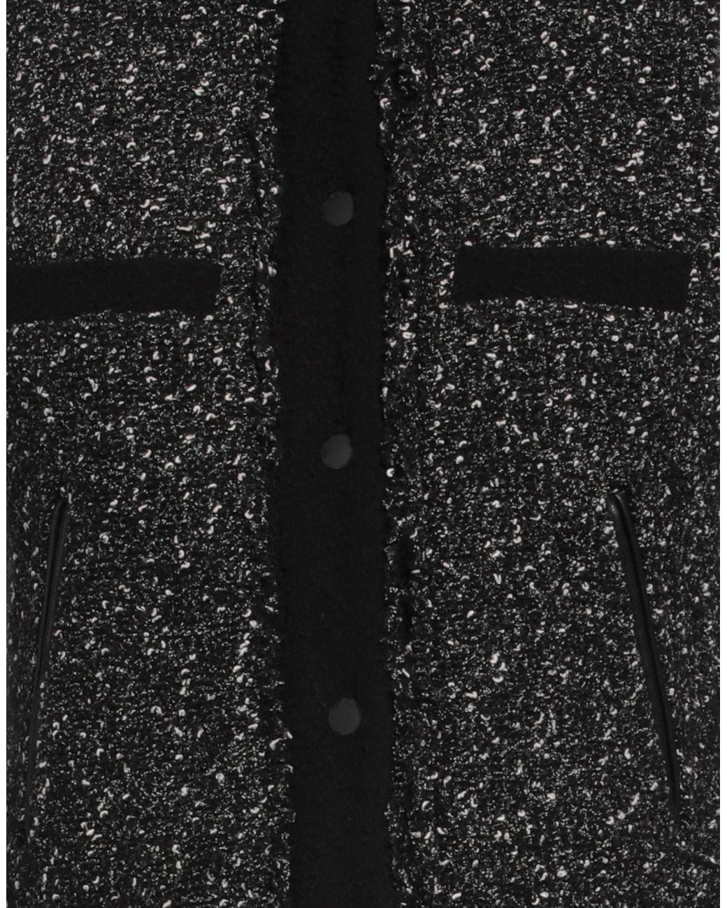 Rag & Bone Black Vest Wool, Polyester, Acrylic, Nylon, Virgin Wool