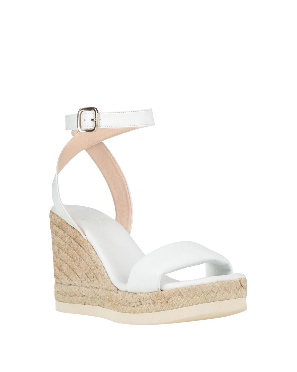 Fabi Natural Sandals Leather
