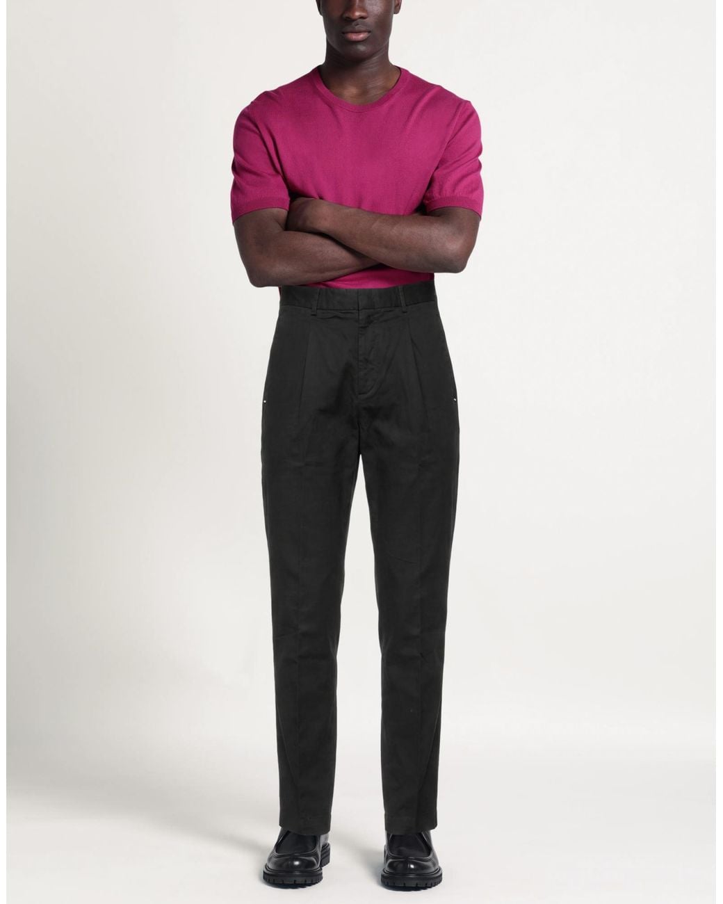 Entre Amis Black Trouser for men