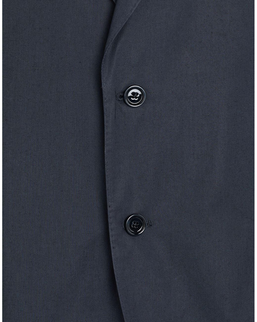 Lardini Blue Midnight Blazer Cotton, Elastane for men