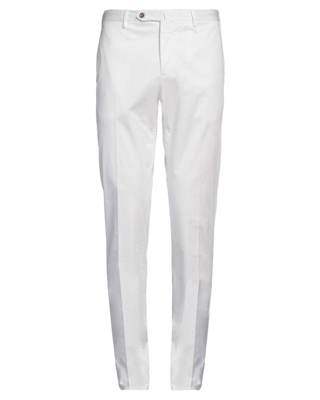PT Torino White Trouser for men