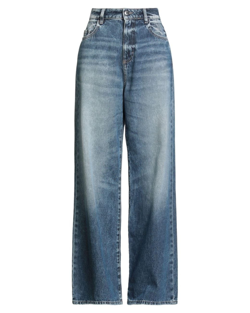 ICON DENIM Blue Jeans Cotton