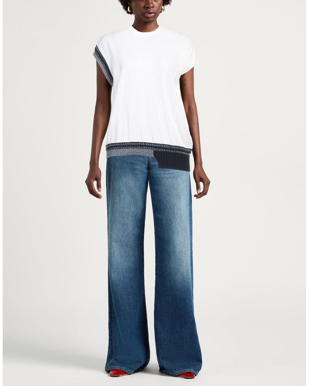 Pullover Alpha Studio de color White