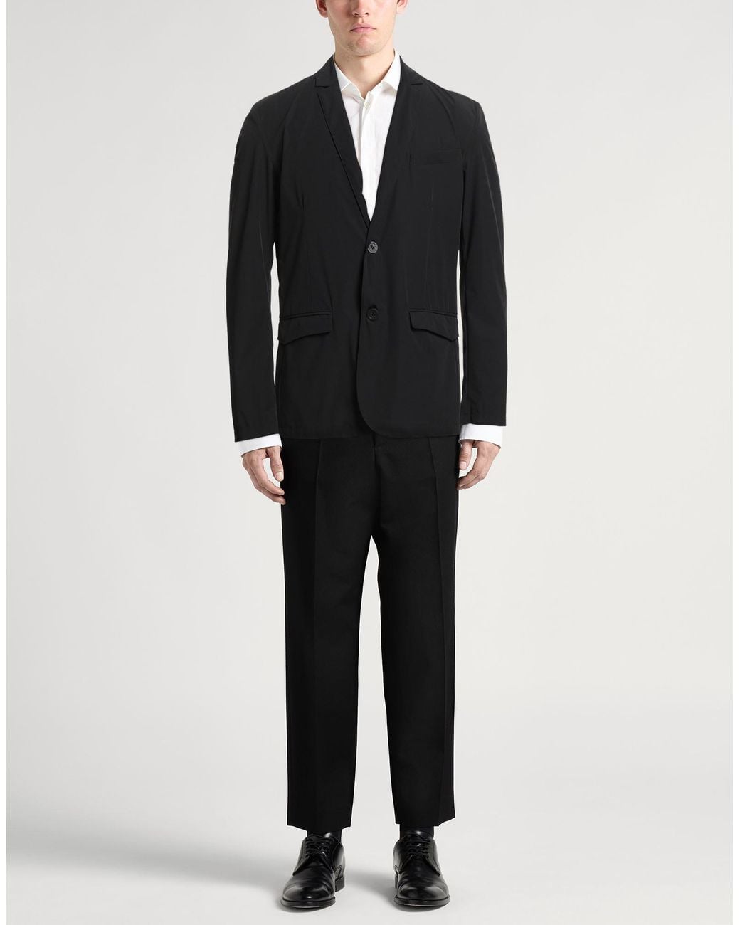 Herno Black Blazer Polyamide, Elastane for men