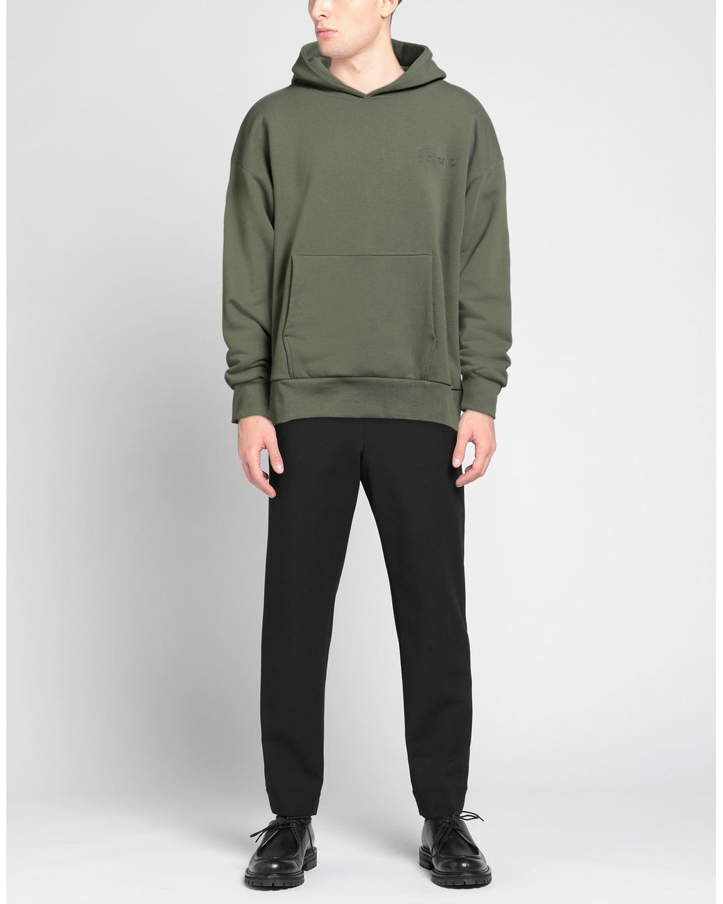 GARMENT WORKSHOP Green Sweatshirts for men