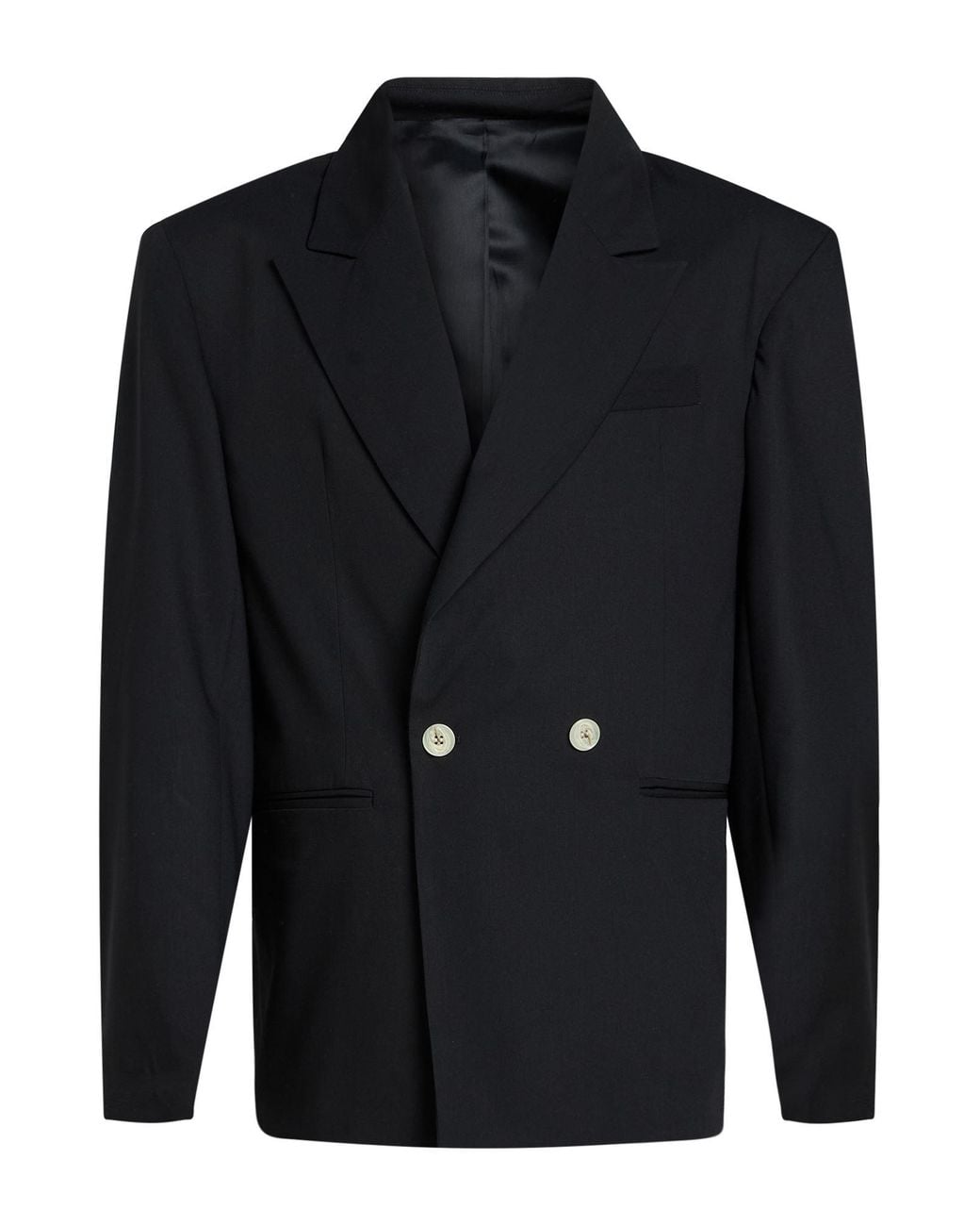 C.9.3 Blue Blazer Polyester, Wool, Viscose, Elastane for men