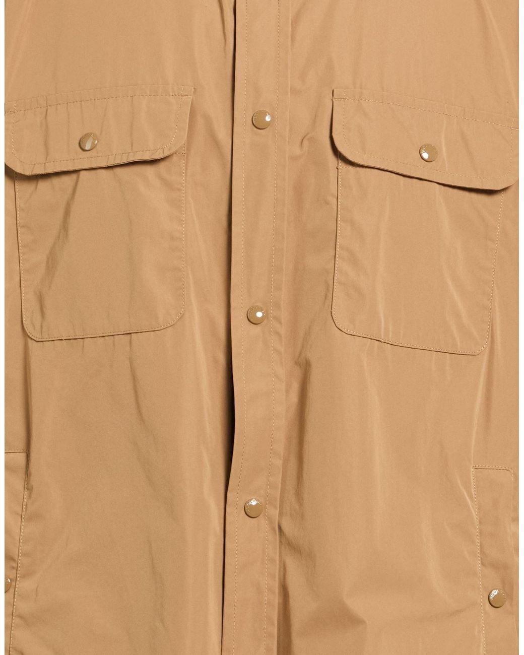 Woolrich Brown Jacket Polyester, Cotton for men