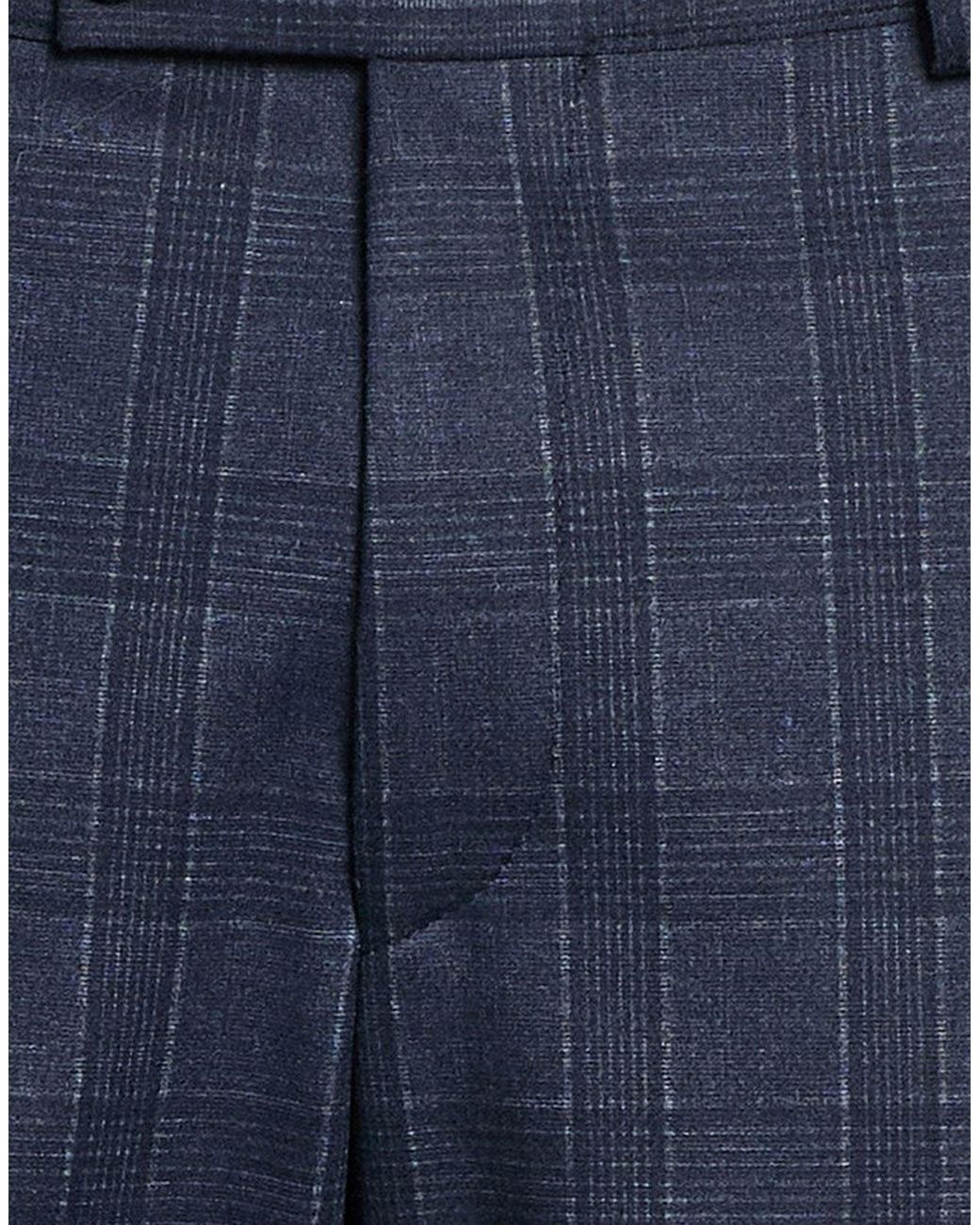 DIGEL Blue Midnight Pants Polyester, Viscose, Elastane for men