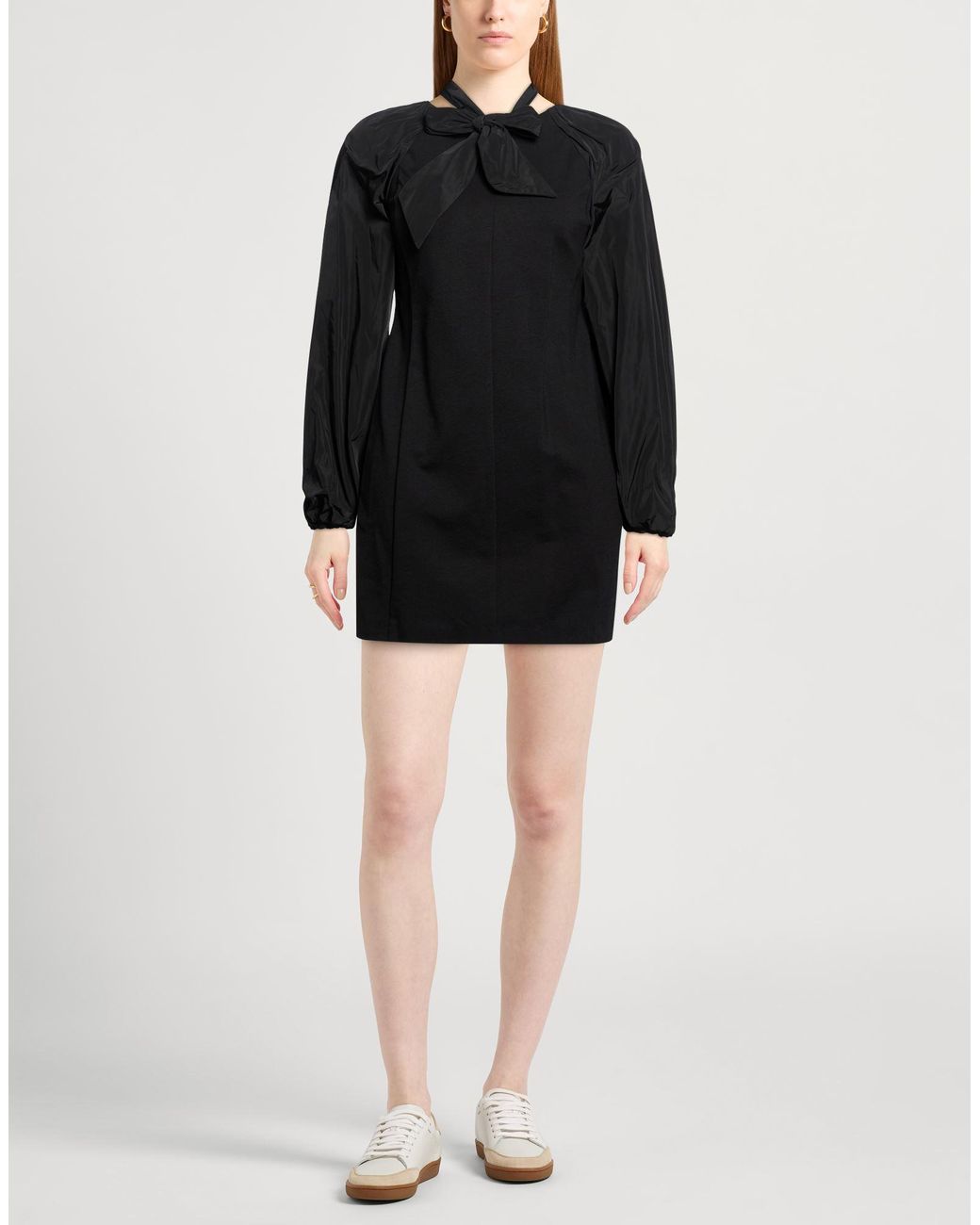 MEIMEIJ Black Mini Dress