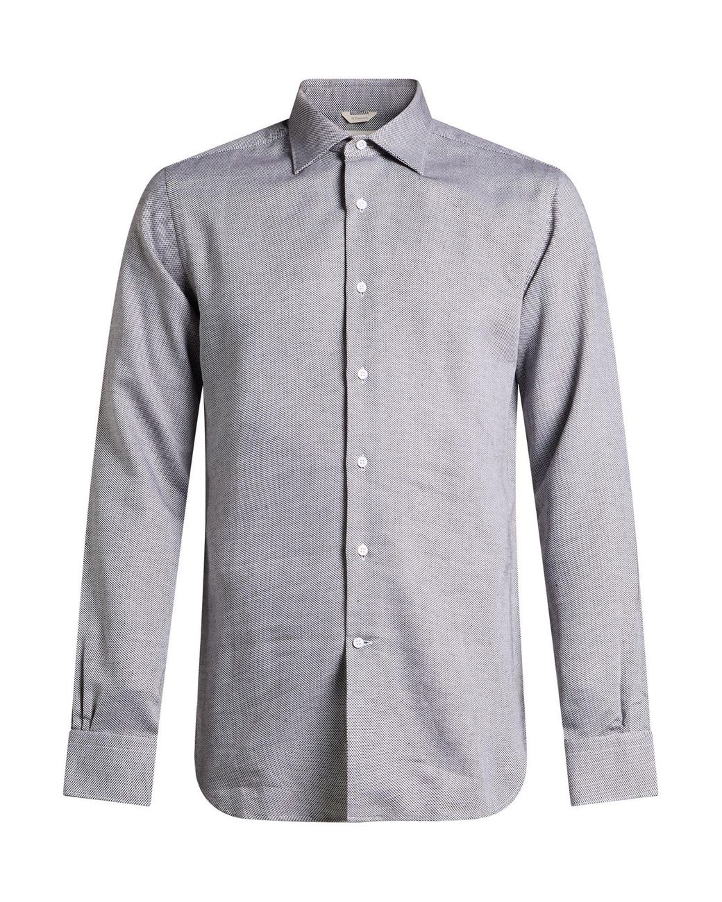 Del Siena Blue Shirt for men