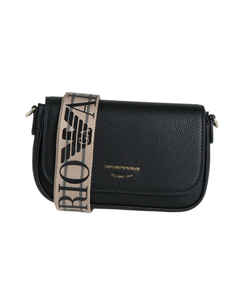 Emporio Armani Crossbody Bag in Black Lyst