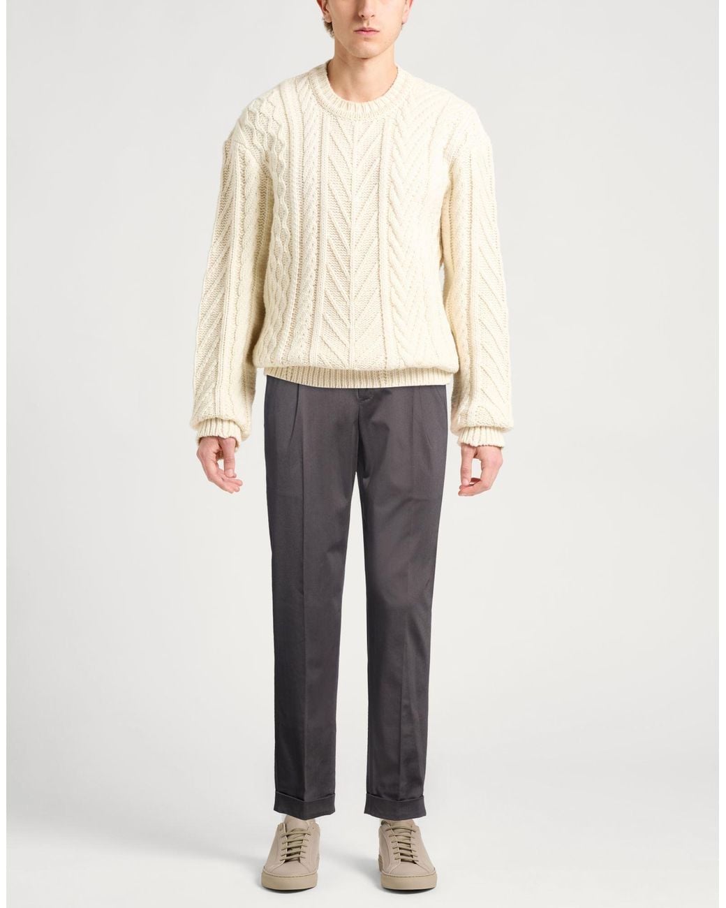 PT Torino Gray Trouser for men