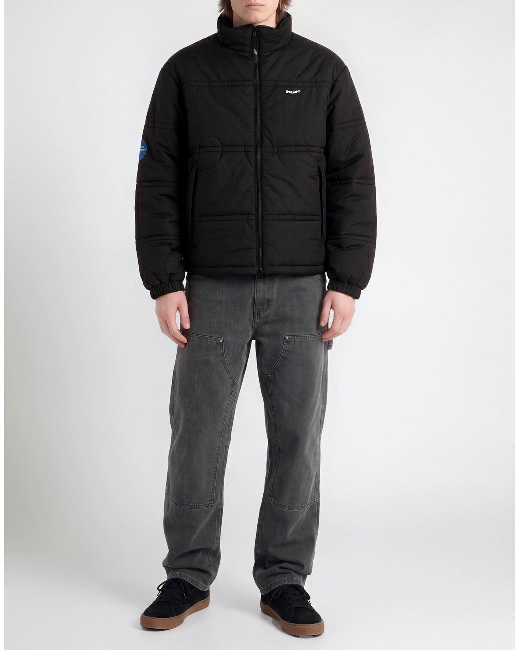 Huf Black Puffer for men