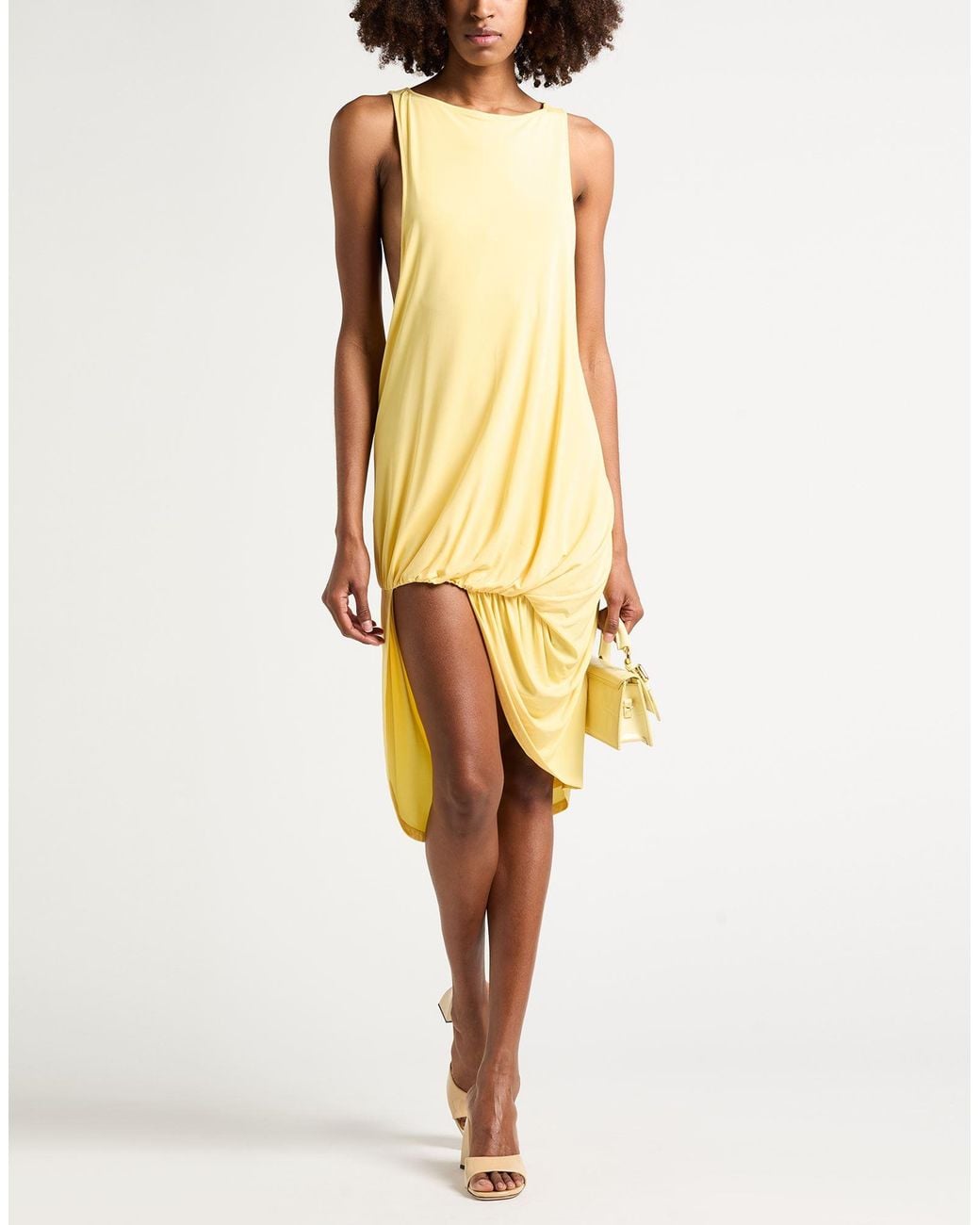 Jacquemus Yellow Midi Dresses