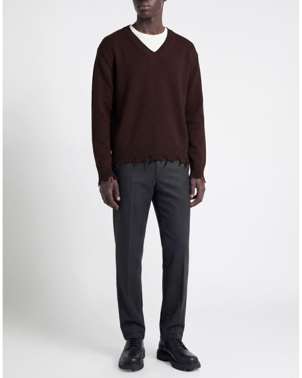 Pullover MARSĒM de hombre de color Brown
