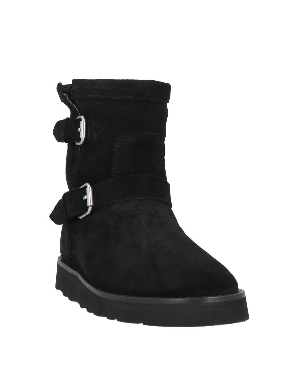 KENZO Black Ankle Boots Leather