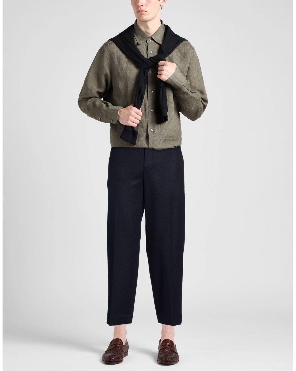 Jil Sander Blue Trouser for men