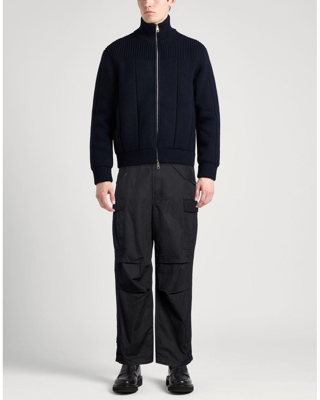 Maharishi Black Pants Cotton, Hemp for men