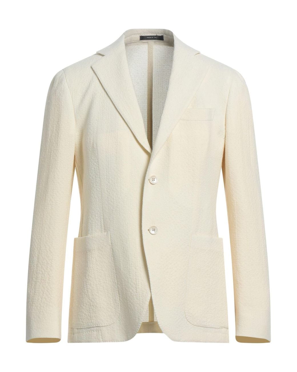 Angelo Nardelli White Suit Jacket for men