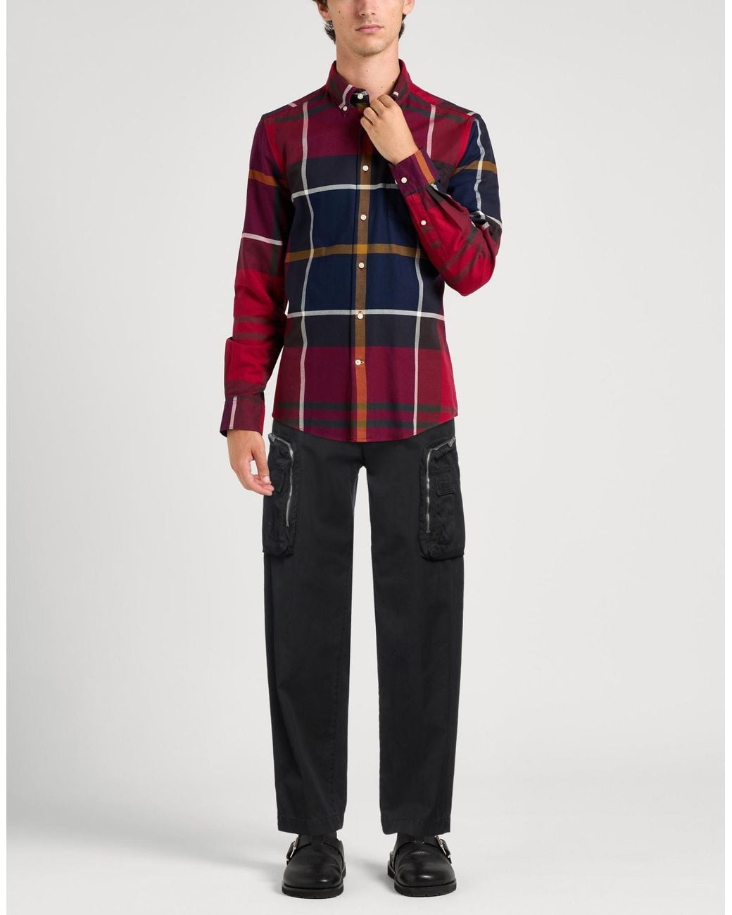 DSquared² Black Pants Cotton for men