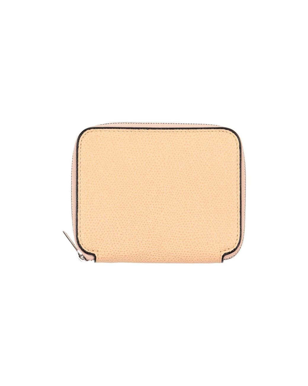 Valextra Natural Wallet