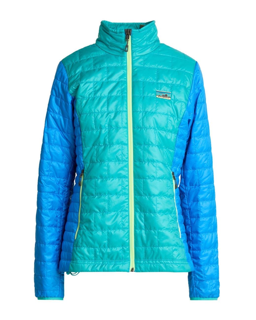Patagonia Blue W's Nano Puff Jacket Puffer Recycled Polyester