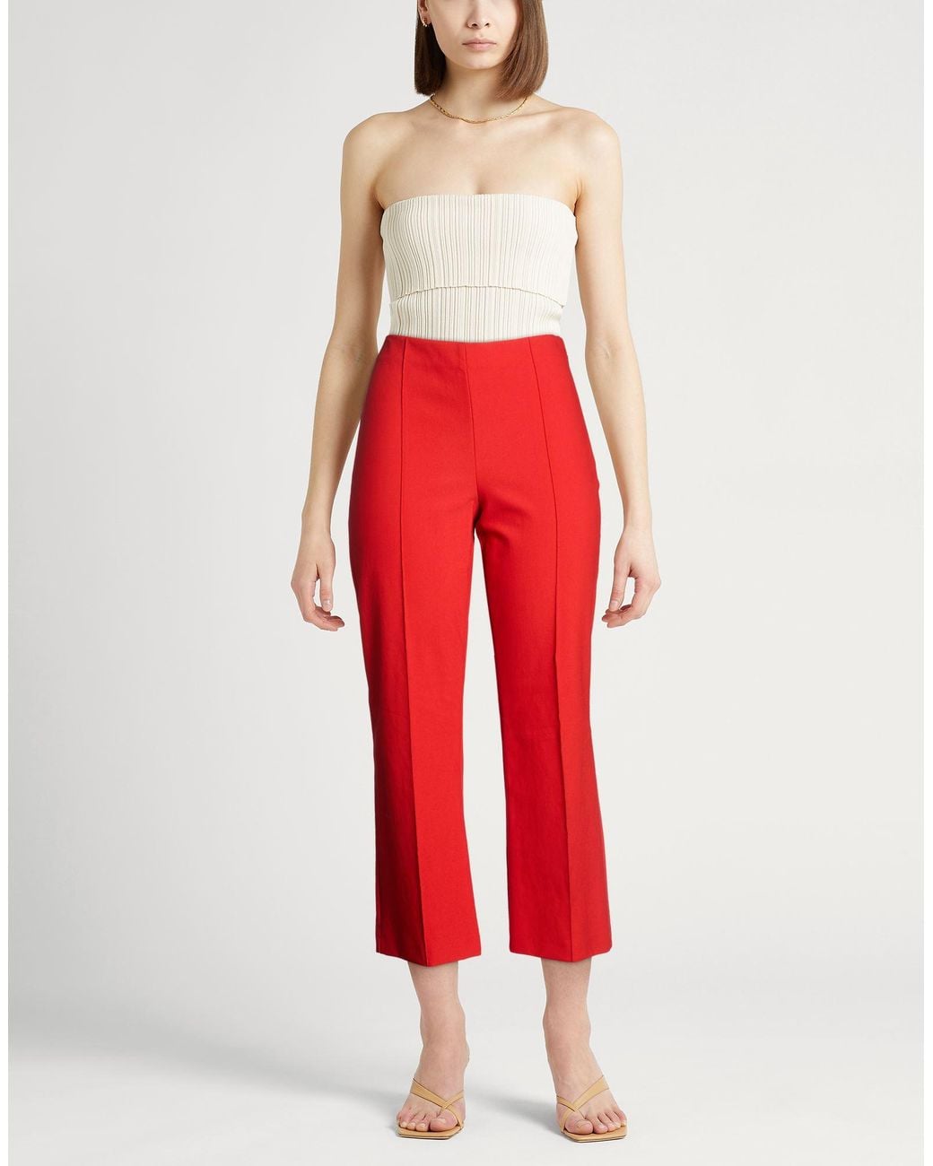 Vince Red Trouser