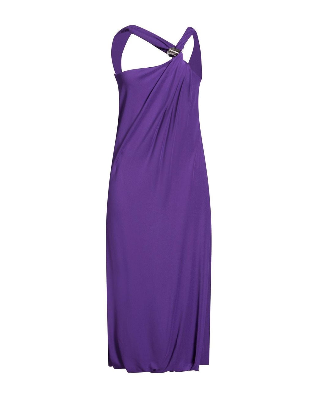 Lanvin Purple Midi Dresses