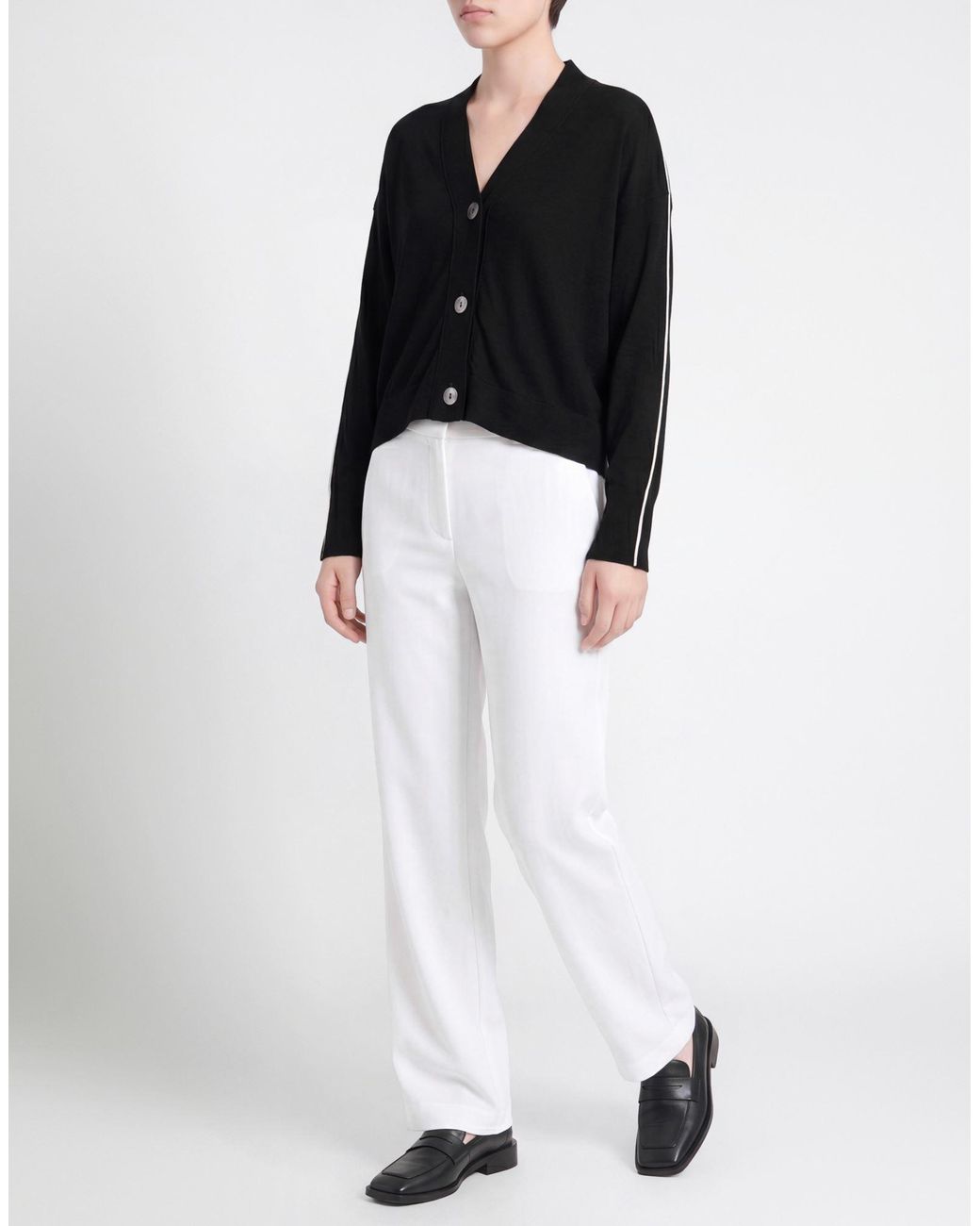 Alpha Studio Black Strickjacke