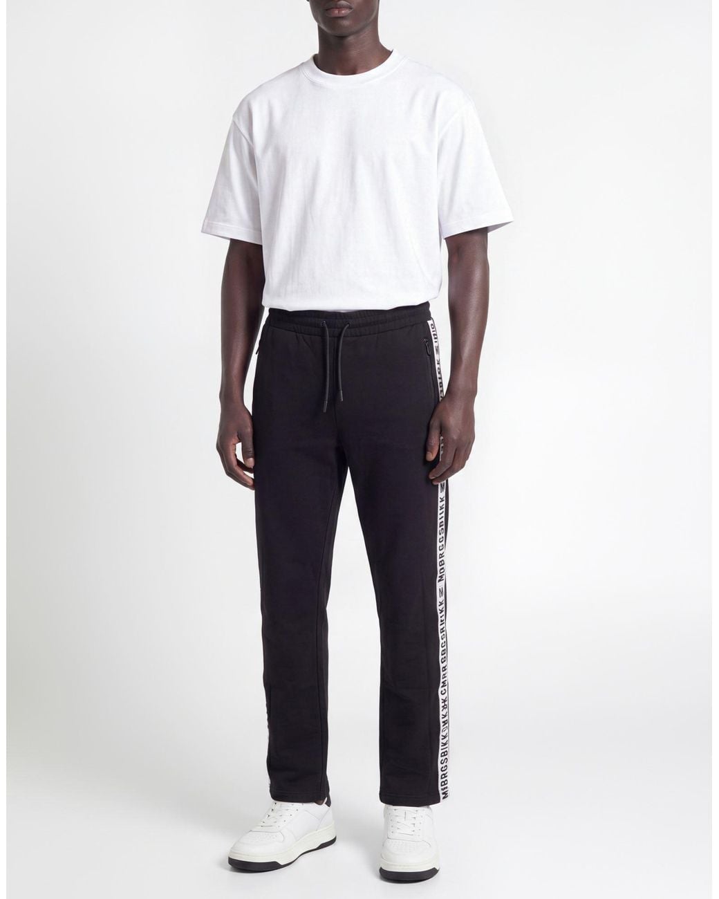 Bikkembergs Black Trouser for men